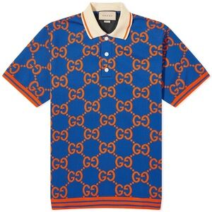 AUTHENTIC Gucci Supreme GG Polo Shirt XL